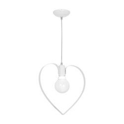 Lampa wisząca AMORE WHITE 1xE27 MLP9950