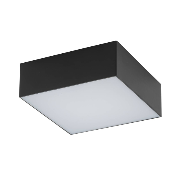 Plafon LID SQUARE LED 11cm 15W barwa ciepła 3000K | czarny