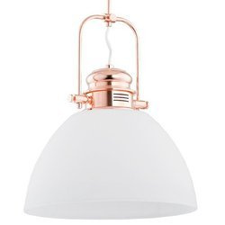 Lampa wisząca nad stół Inez Copper śr. 39cm