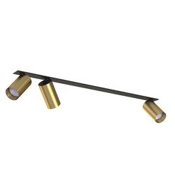 Lampa podtynkowa MONO SURFACE III SOLID BRASS szer. 70cm GU10 | mosiądz 7746