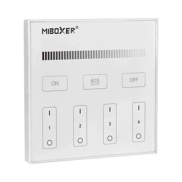 Panel naścienny CCT 4-strefowy MONO 230V | T1