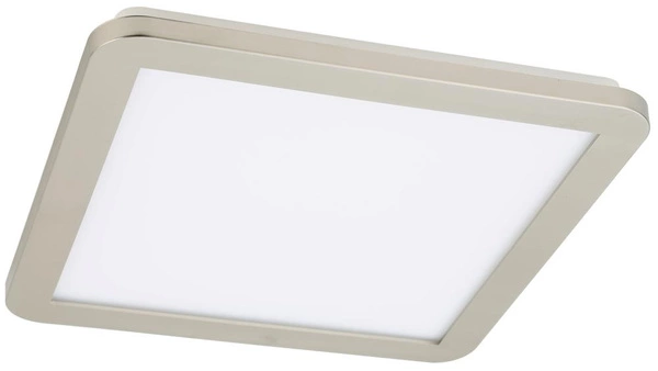 Plafon 30 cm, NEXIT 10-66831, satyna/biały, 18W LED, barwa ciepła 3000K, IP44