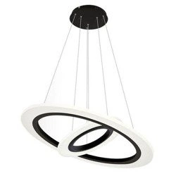 Lampa wisząca COSMO pierścienie LED 50cm