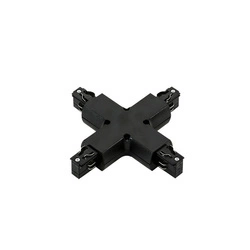 3 phase track - cross joint - black TR-PLUS-JOINT-BL