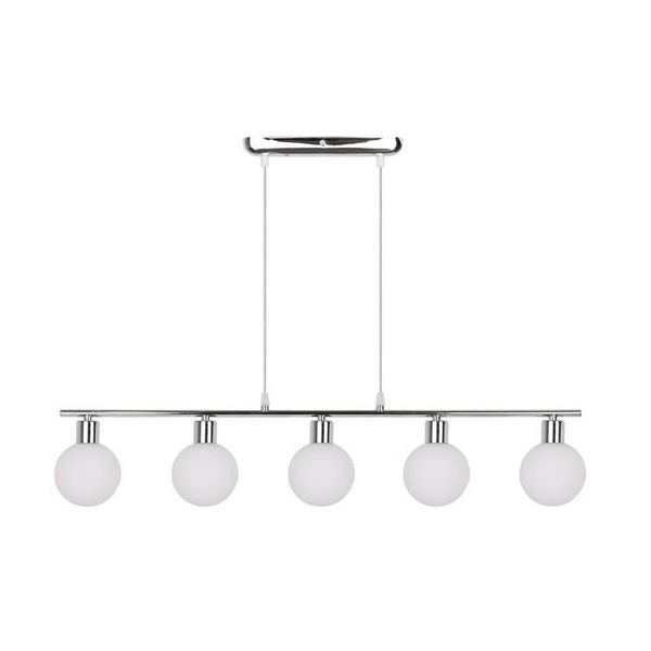 Lampa wisząca ODEN, 35-03270, chrom/biały, 5x40W G9