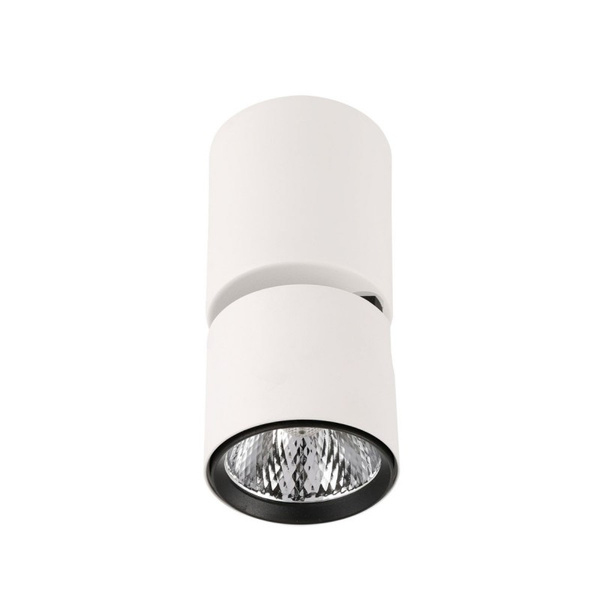 Reflektor 2w1 BONIVA śr. 6,5cm 5W LED barwa ciepła 3000K | biały