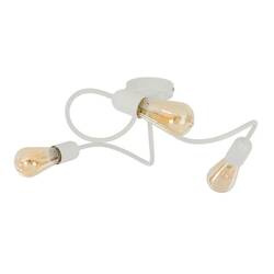 WAVE WHITE LAMPA SUFITOWA 3 PŁ E27