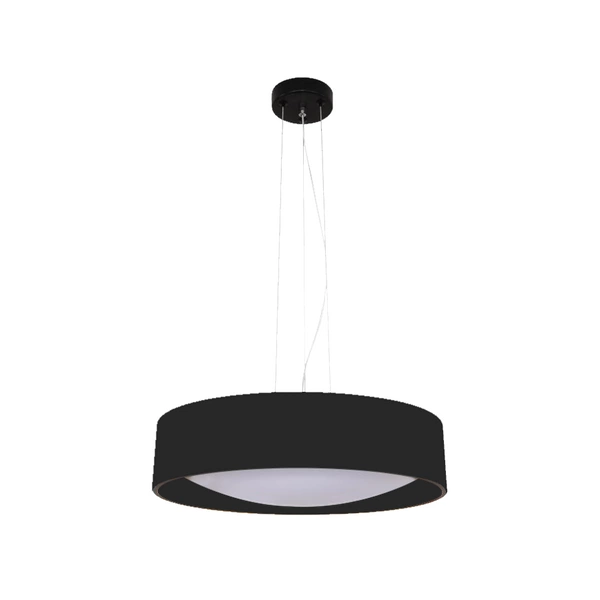 Lampa wisząca HUDSON, czarna, 36W LED, barwa neutralna 4000K