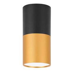 Lampa sufitowa TUBA 2281728, czarno-złota, 1x15W GU10