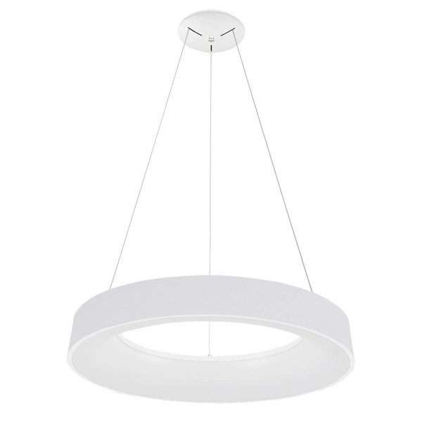 Lampa wisząca Giulia śr. 80cm 80W LED ciepła biel 3000K | biały