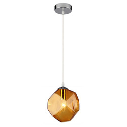 Lampa wisząca JEWEL 31-42934 klosz żółty 1x40W E14