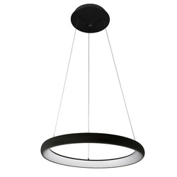 Lampa wisząca Alessia śr. 51cm 40W LED barwa neutralna 4000K | czarny/biały