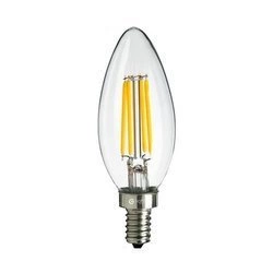 Żarówka ozdobna FILAMENT LED 4W E14 C37 świeczka barwa neutralna 4000K EKZF0964