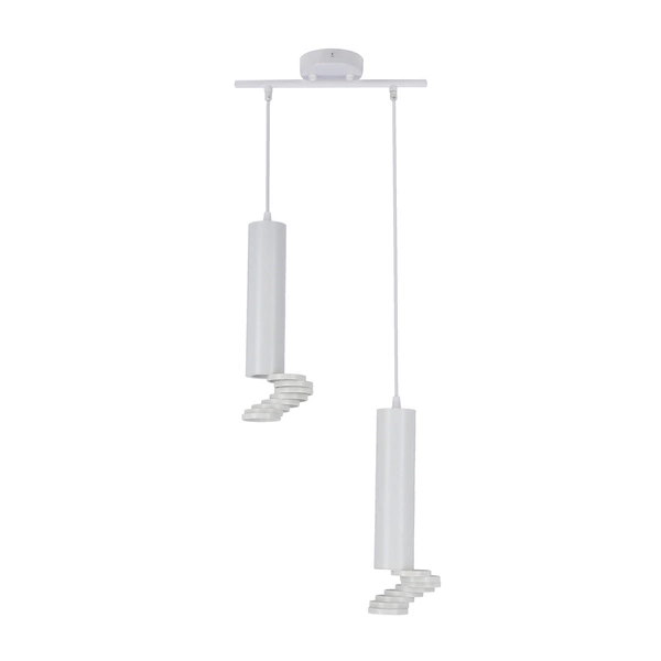 Lampa wisząca TUBA 32-78636, biała, 2x50W GU10