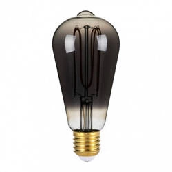 Żarówka filament LED Italux E27 4W 2200K Dimm Smoke 757-ST64-DIM-TH-SM