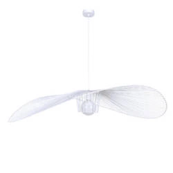 Stylowa lampa wisząca Kapelusz KP-21 szer. 115 cm | biały