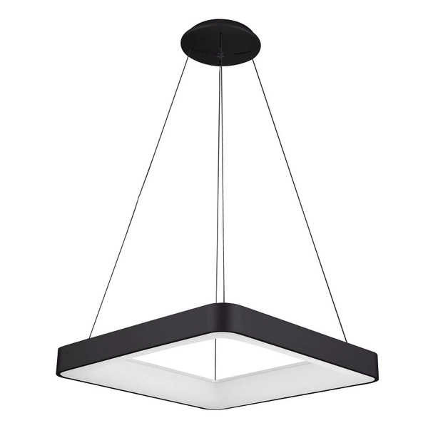 Lampa wisząca Giacinto dł. 60cm 50W LED ciepła biel 3000K | czarny