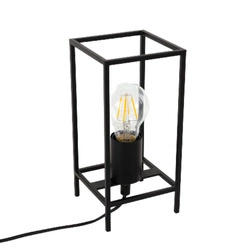 Lampa biurkowa LOFT Melando dł. 23cm E27 | czarny