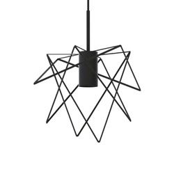 Lampa wisząca GSTAR śr. 30cm GU10 | czarny 7795