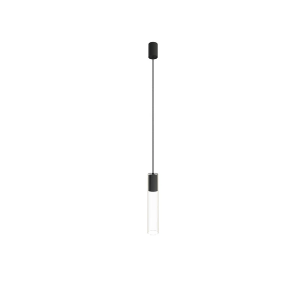 Lampa wisząca CYLINDER BLACK L wys. klosza 35cm GU10 | czarny 7864