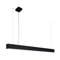 Liniowa lampa wisząca Italux Traversi RX Suspended 142 Black 3000K PRD-5470-142-BK-830-PN