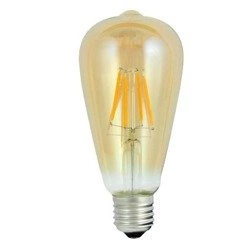 Żarówka FILAMENT LED ST64 E27 4W ciepła 2200K VINTAGE BULB łezka 9796