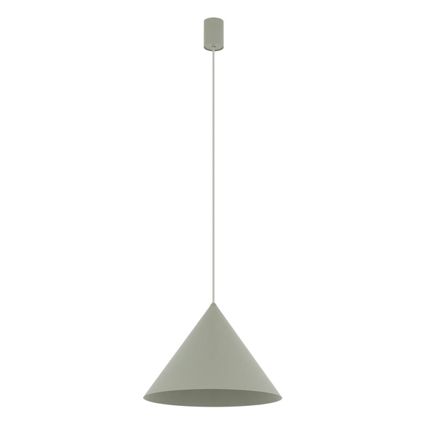 Lampa wisząca ZENITH M wys.130cm szer.35 cm GU10 | Sage green 11485