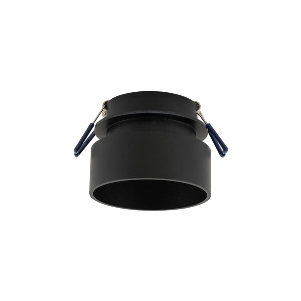 Lampa punktowa podtynkowa SHINE wys.6cm szer.8cm GU10 IP20 | Czarny 11348