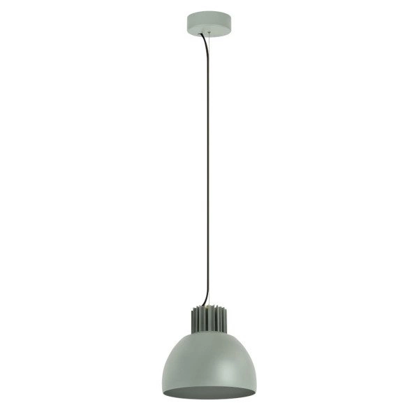 Lampa wisząca industrialna CAMPANA 16W ciepła 3000K srebrny śr. 28cm kąt 36st