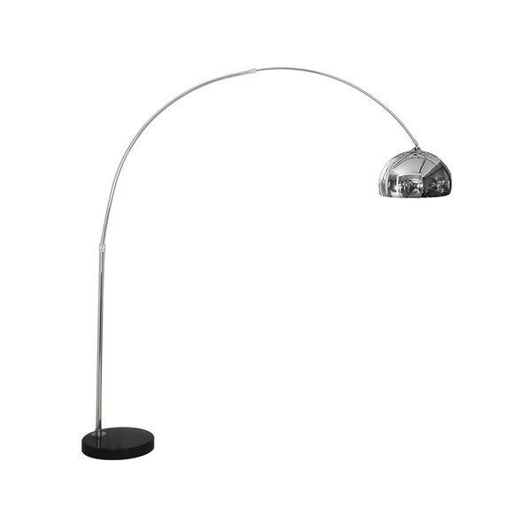 Designerska lampa podłogowa do salonu COSMO S | chrom 4917