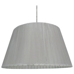 Nowoczesna lampa wisząca TIZIANO 31-27085 srebrna 1xE27