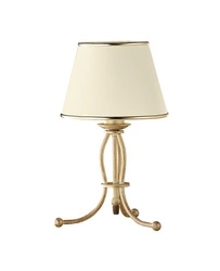 Klasyczna Lampka biurkowa LAURA wys. 38cm 1xE27 15W IP20 | Ecrie