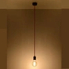 Lampa Wisząca EDISON SL.0155 czarny/czerwony 1xE27
