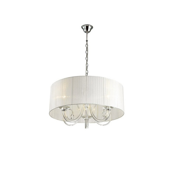 Lampa wisząca Mulber śr. 55cm 3xE14 | chrom