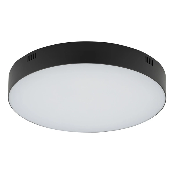 Plafon LID ROUND LED 30cm 50W barwa ciepła 3000K | czarny 10410