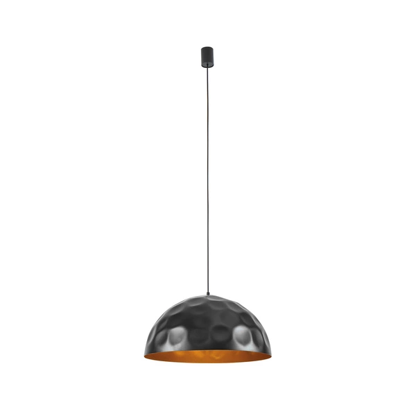 Lampa wisząca HEMISPHERE HIT BLACK-GOLD 50cm 6778