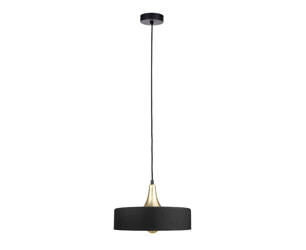 Lampa wisząca 1xE27 EOS BLACK/GOLD