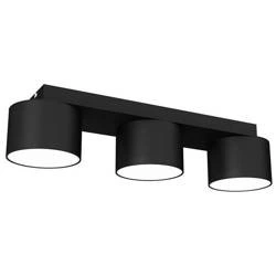 Lampa sufitowa listwa DIXIE BLACK 3x GX53 szer. 34m | czarny