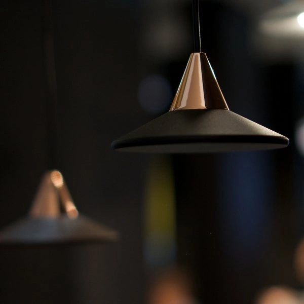 Lampa wisząca nowoczesna TINO 7W ciepła 3000K śr. 9,2cm | beżowy/różowe złoto