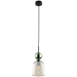 SOPHIA GREEN COGNAC LAMPA WISZĄCA 1XE14