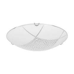 Lampa Sufitowa Carolina 1xLED Zintegrowana 1650lm 2700K 18W Biały Metal/Biało-Przezroczyste Szkło 4594102