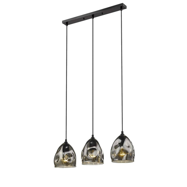 Lampa wisząca Melt 3xE27 czarny LP-126/3L