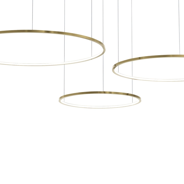 Lampa wisząca Saturno Gold 100W LED