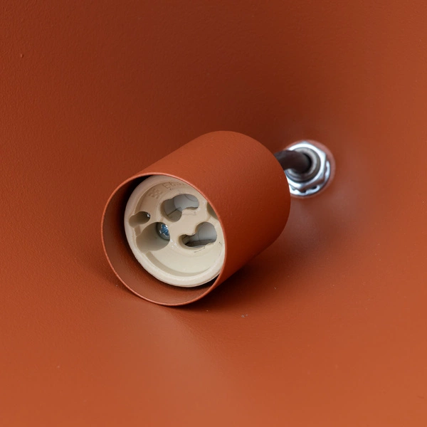 Lampa wisząca ZENITH XS wys.130cm szer.11cm GU10 IP20 | Terracotta 11456