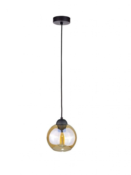 Lampa wisząca 1xE27 AMBRE BLACK