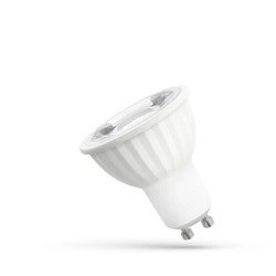 LED GU10 230V 6W SMD 45ST  CW  Z SOCZEWKĄ SPECTRUM