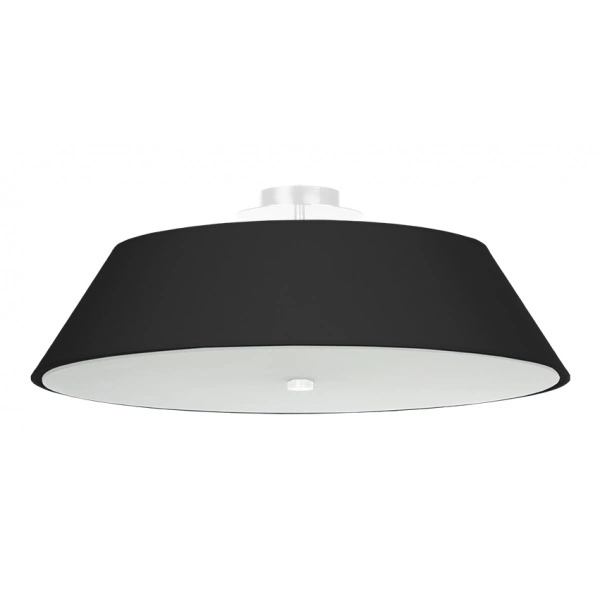 Nowoczesna lampa sufitowa VEGA  SL.0768 60cm czarna 5xE27