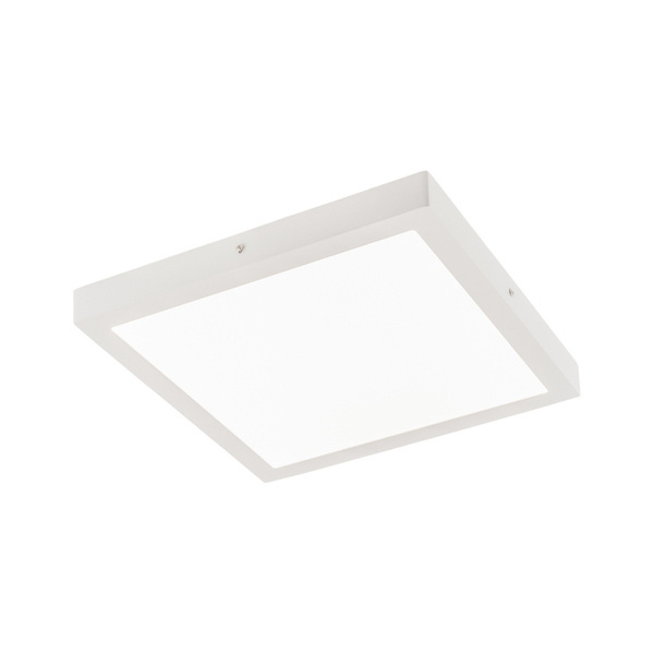 Plafon Glissy Square 40cm 37W LED barwa ciepła 3000K | biały