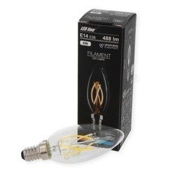 Żarówka FILAMENT LED E14 4W neutralna 4000K świeczka