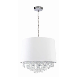 Lampa wisząca VIGO, biała, 2x60W E27